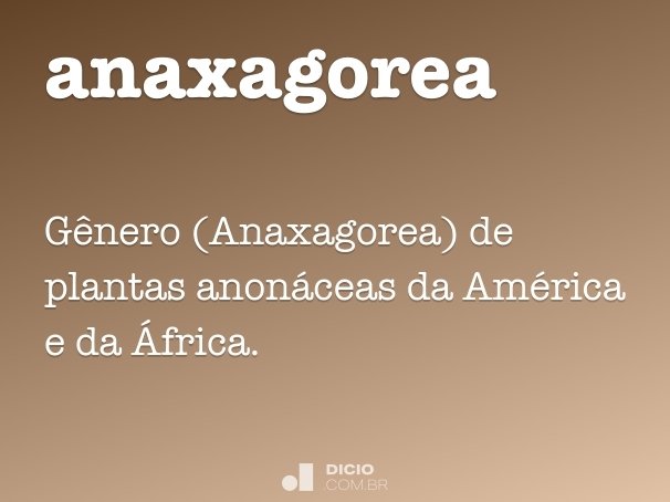 anaxagorea