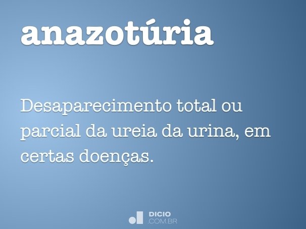 anazotúria