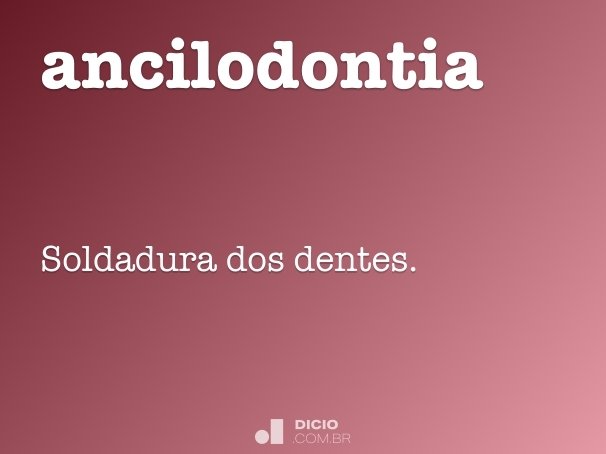 ancilodontia