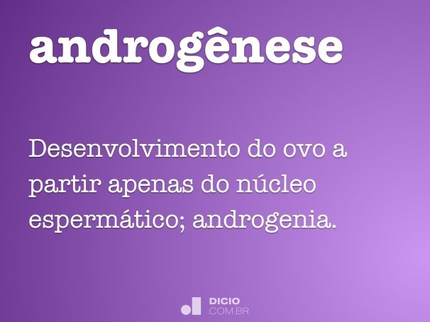 androgênese