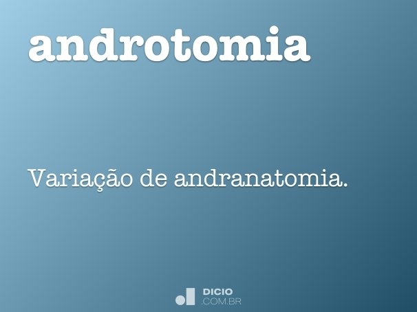 androtomia