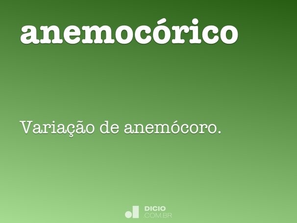 anemocórico