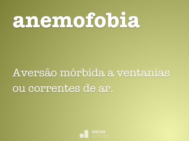 anemofobia