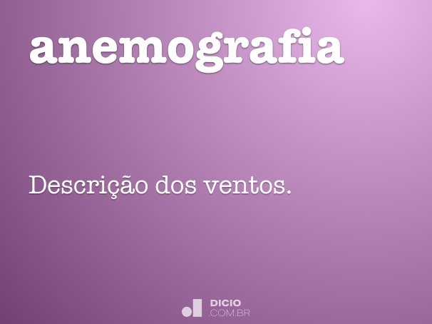 anemografia