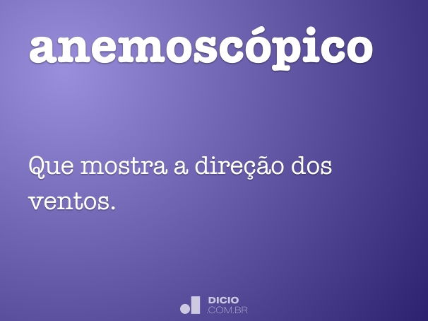 anemoscópico