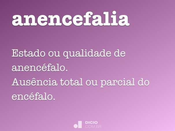 anencefalia