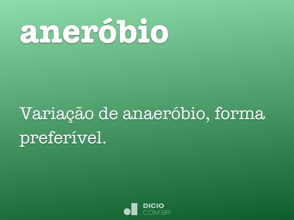 aneróbio