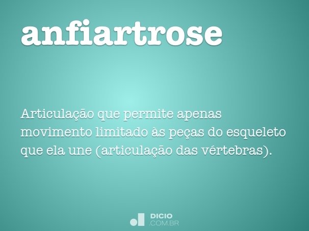 anfiartrose