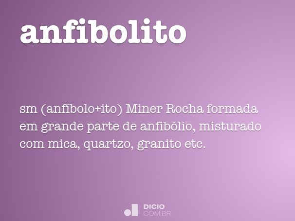 anfibolito