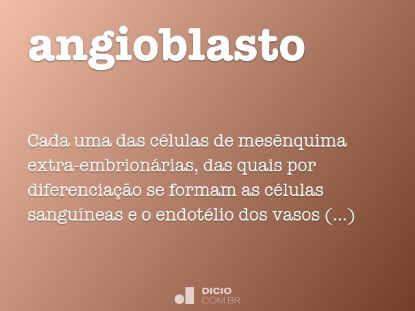 angioblasto
