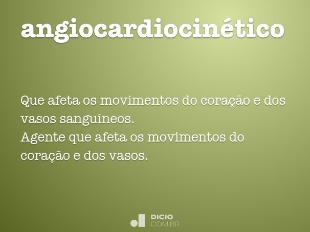 angiocardiocinético