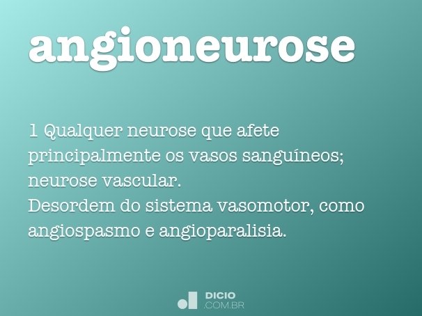 angioneurose