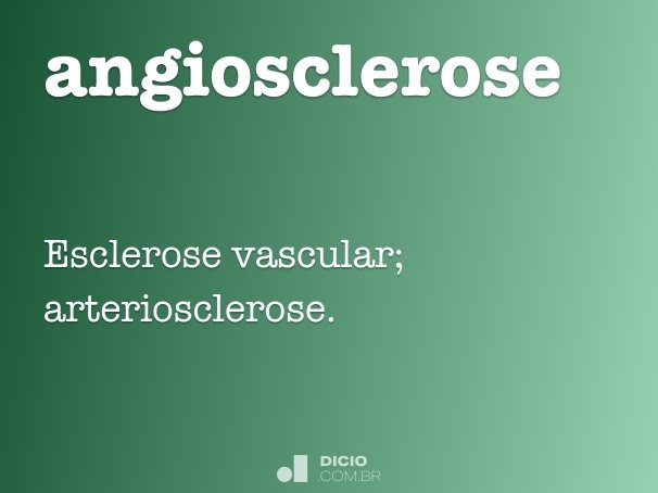 angiosclerose