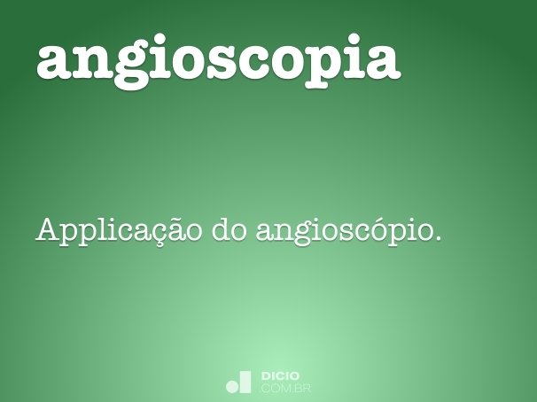 angioscopia
