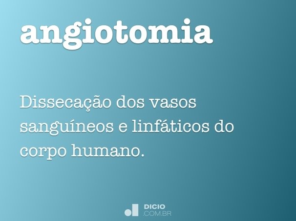 angiotomia