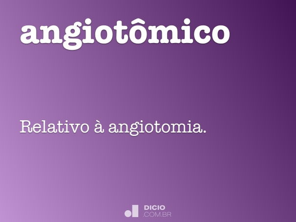 angiotômico