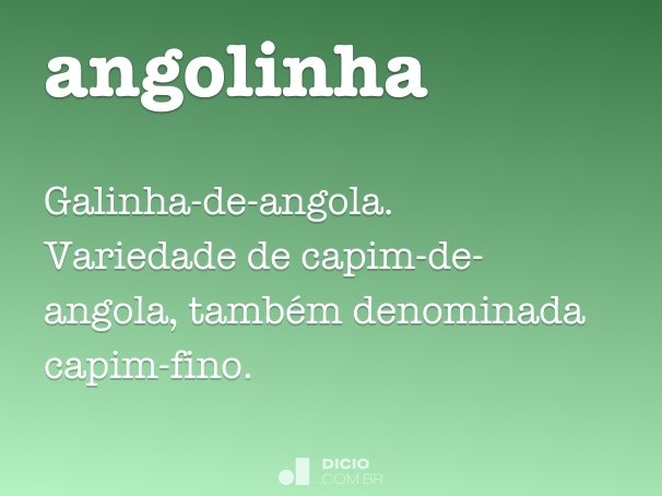 angolinha
