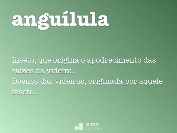 anguílula