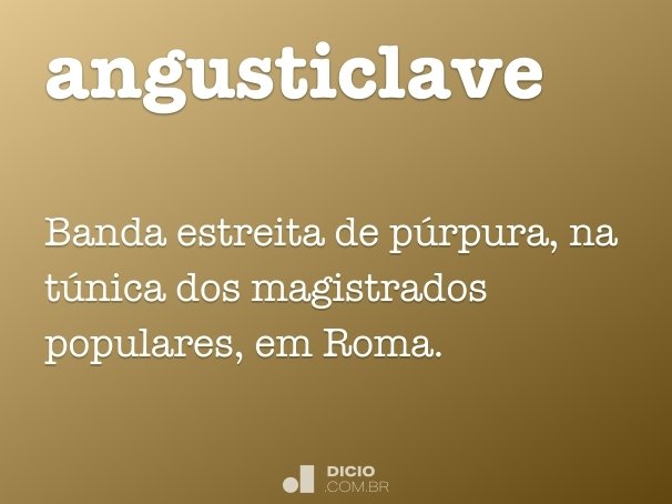 angusticlave
