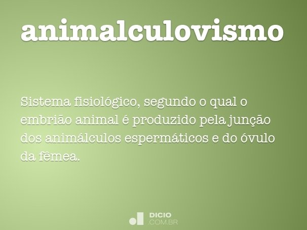 animalculovismo