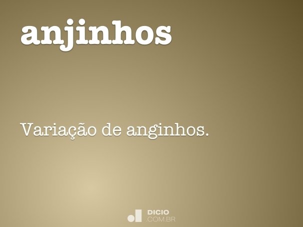 anjinhos