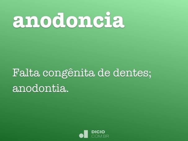 anodoncia