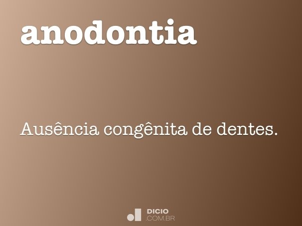 anodontia