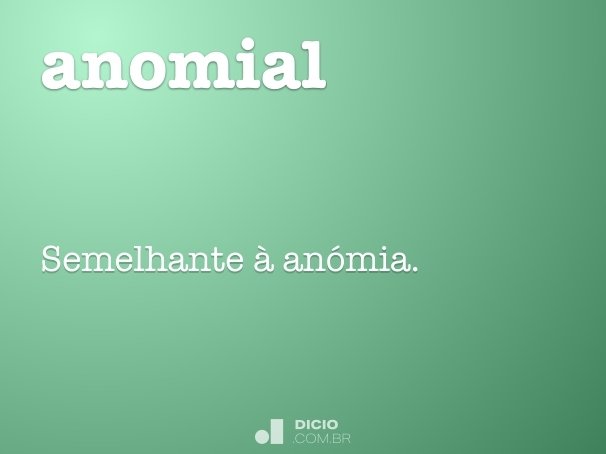anomial