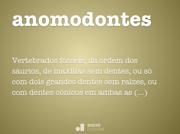 anomodontes