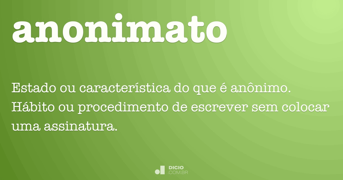 Qual o significado do Modo Anônimo? Ele é seguro?