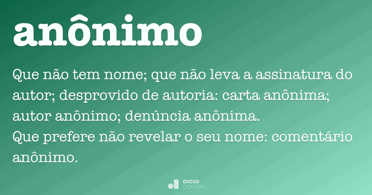 An nimo Dicio Dicion rio Online de Portugu s