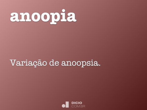 anoopia
