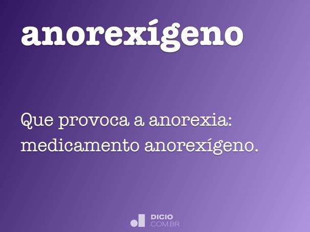 anorexígeno
