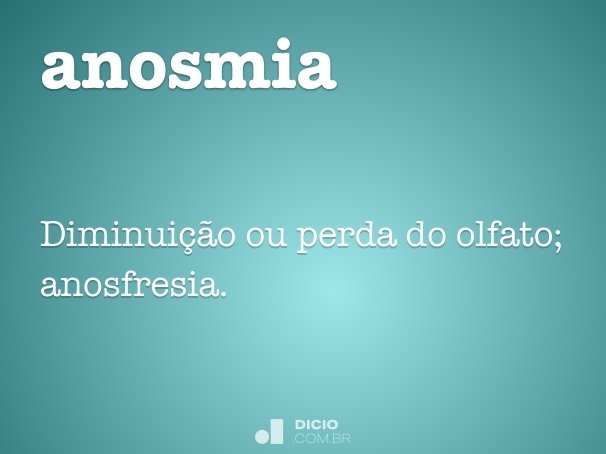 anosmia
