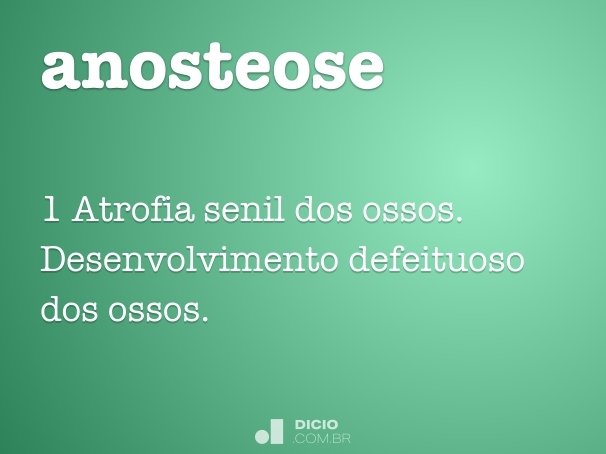 anosteose