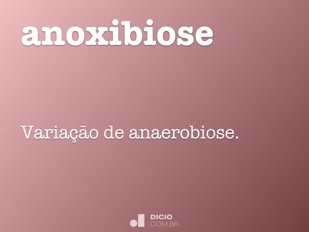 anoxibiose