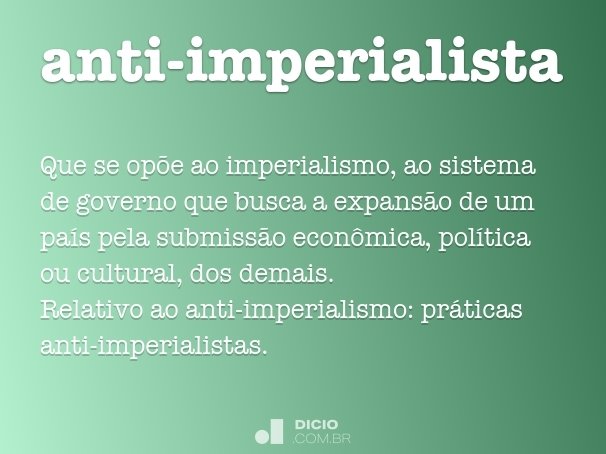 anti-imperialista