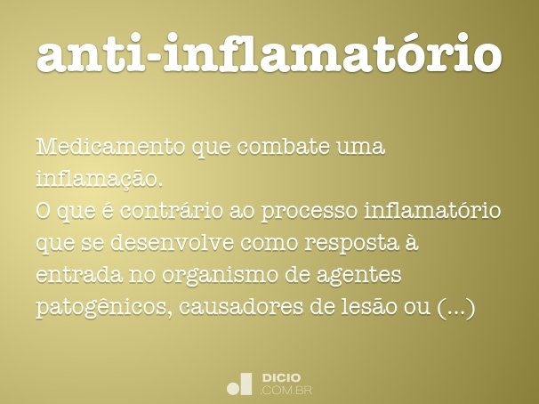 anti-inflamatório