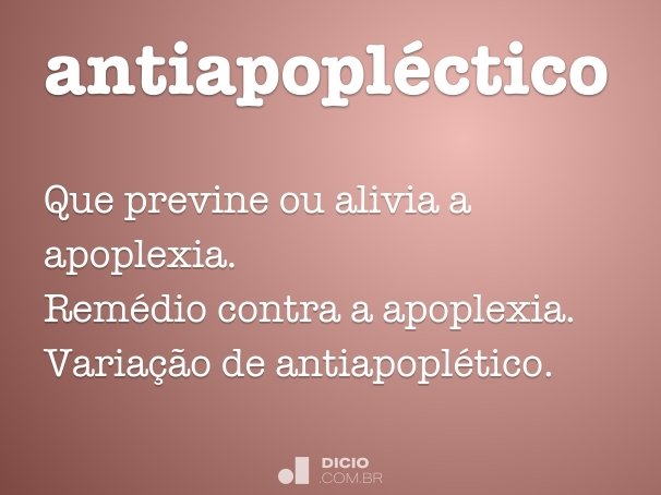 antiapopléctico