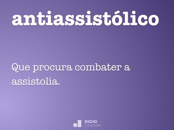 antiassistólico