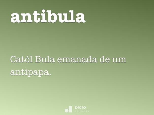 antibula