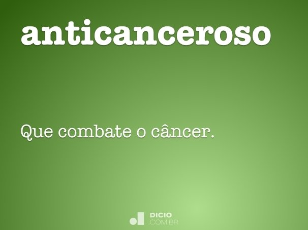 anticanceroso