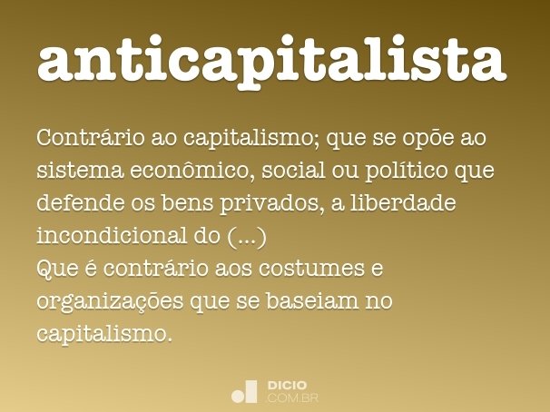 anticapitalista