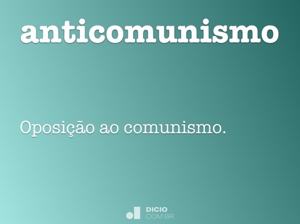 anticomunismo