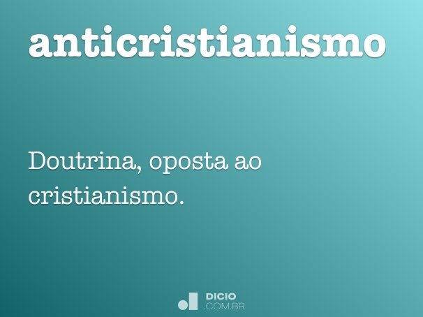 anticristianismo
