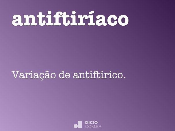 antiftiríaco
