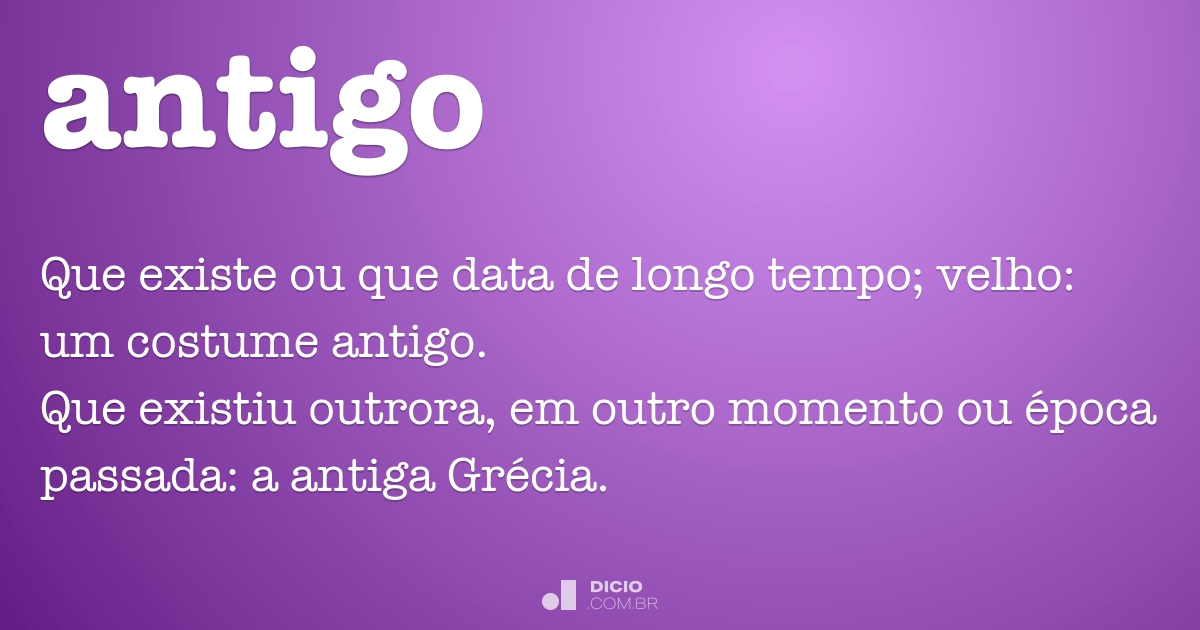 Antigo Dicio Dicionario Online De Portugues