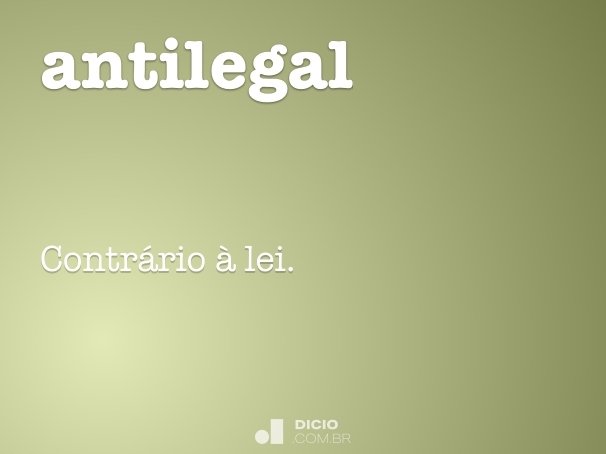 antilegal