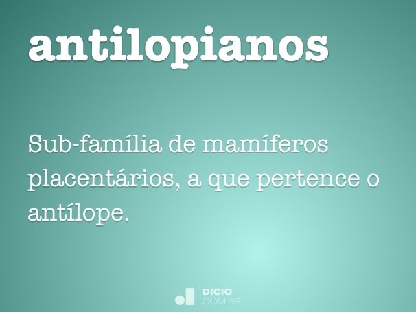 antilopianos