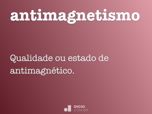 antimagnetismo